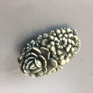 Celluloid Dress Clip Pin Vintage Plastic Jewelry Made in Japan